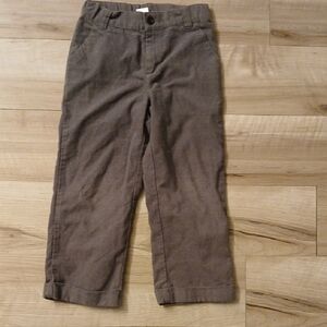 Gymboree Family Portrait Grey Moleskin Pant Size 5 Vintage 2005   (D)